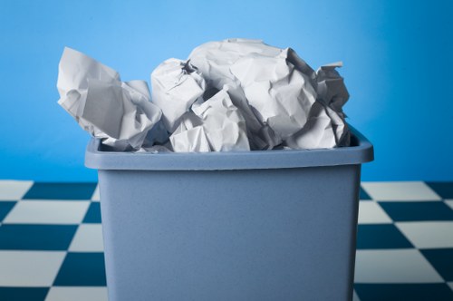 Professional waste removal service in Crystal Palace office setting