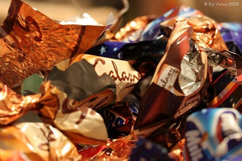 Operatives carrying out a site risk assessment for rubbish removal